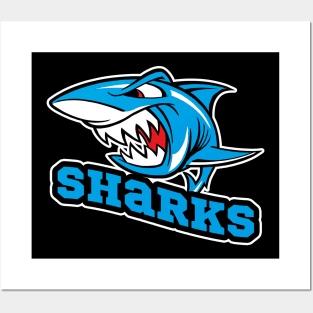 Sharks Posters and Art